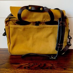 Filson Rugged Twill Original Briefcase - Tan